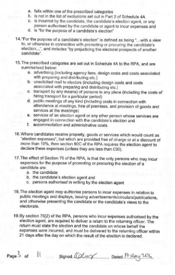 electoral commission statement page 3